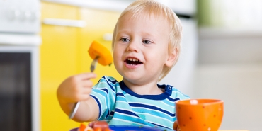 Good eating habits begin in childhood.