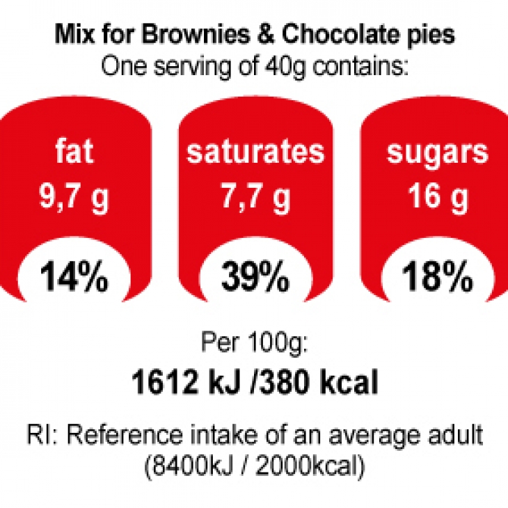 Mix for Brownies & Chocolate pies