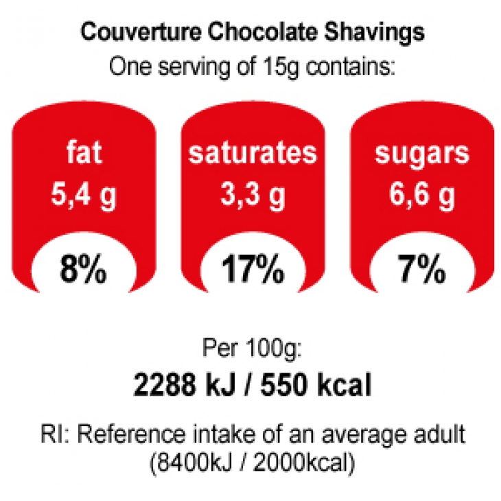 JOTIS Sachets of Couverture Chocolate