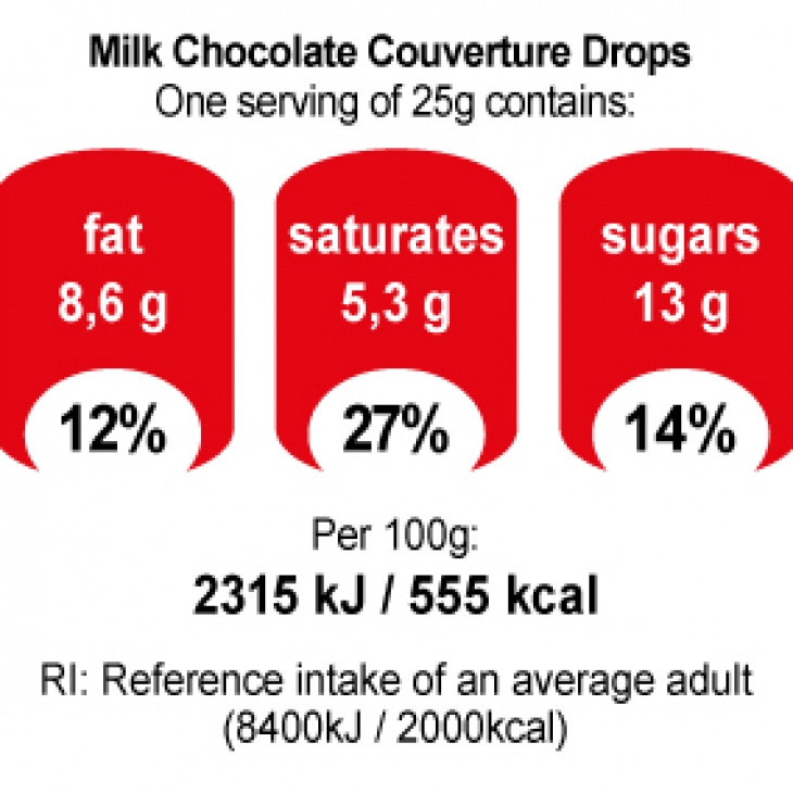 JOTIS Sachets of Couverture Chocolate