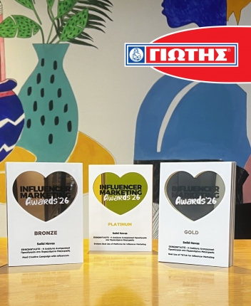 YIOTIS S.A. received three major distinctions at this year's Influencer Marketing Awards for its “EKFONITASTE” campaign