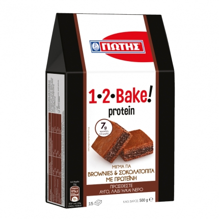1 · 2 · Bake! Protein Mix for Brownies & Chocolate Pie 