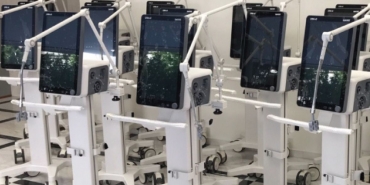 21/10/2020 - YOTIS SA handed over to the Ministry of Health 20 high-tech respirators for the Intensive Care Units