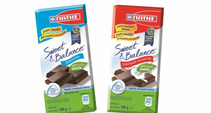 10/12/2015 Νέα διάκριση για τις σοκολάτες Sweet & Balance της ΓΙΩΤΗΣ.