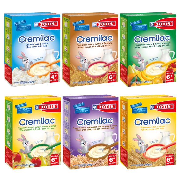 Βρεφικές Κρέμες Cremilac 